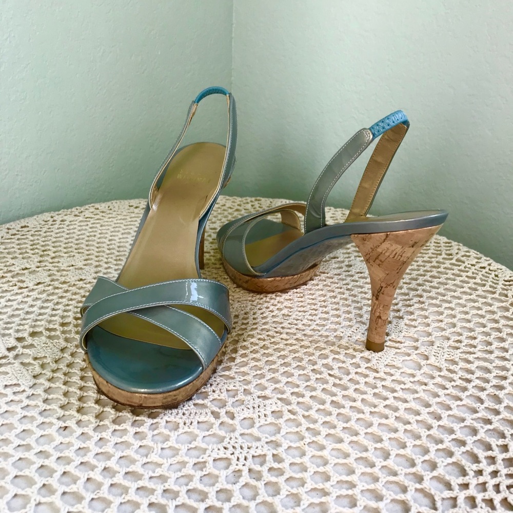 Stuart Weitzman Slingback Sandals - 7M - Picture 2 of 5